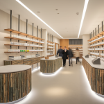 Design d'officine : matériaux durables pour un espace pharmaceutique moderne