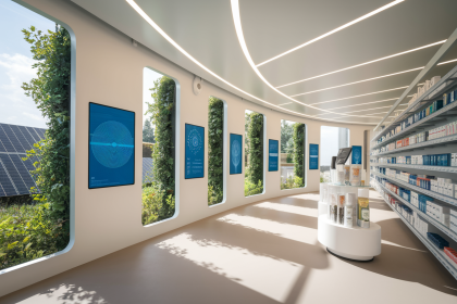 Pharmacie du futur : intégration des technologies durables dans la conception des espaces de santé